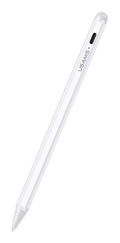 Lápiz capacitivo activo recargable Símil Apple Pen Blanco USAMS ZB135